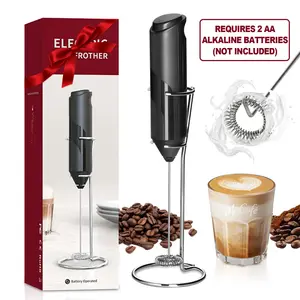 Handheld battery-powered milk frother, ultra-fast electric blender and froth machine for coffee, latte, hot milk tea, etc. Usb Rechargeable Mixer Mixer Kit