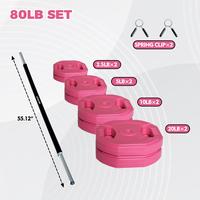 Pink 80LB Set