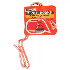 212 MAIN Ladder Storage Hooks, 10-Pack Paint Pail Hooks for Automotive & Motorcycle Paint Care, Ladder Hook