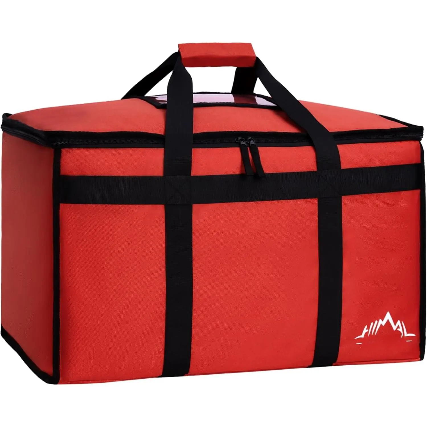 Insulated  Delivery Bag XXXL-23Wx15Hx14D inches  Insulated Grocery Bag for HOT/COLD  Delivery, Fit for  Eats, Doordash, Commercial Catering Transportation (Red)