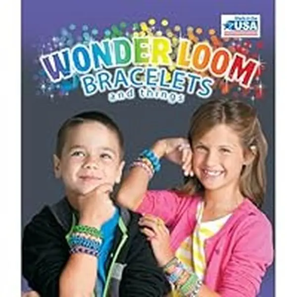 USED Book - Wonder Loom Bracelets and Things (Rubber Band Loom Pattern Book) by Leisure Arts Inc. (Paperback)