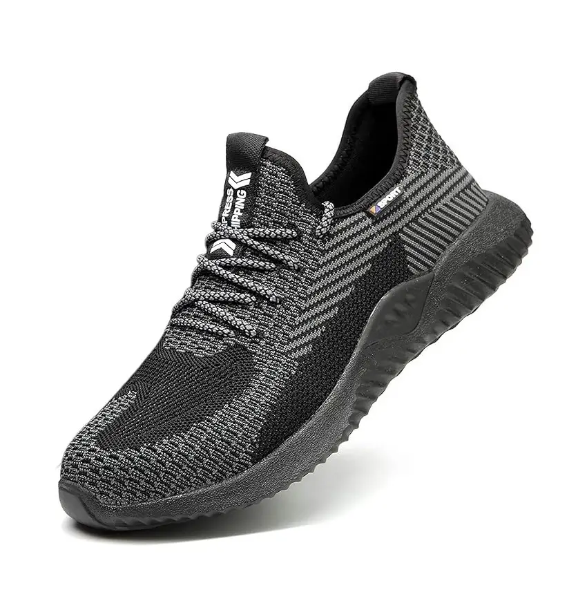 Steel Toe Safety Shoes for Women Men Work Shoes Industrial & Construction Sneakers Puncture Proof Lightweight Working Shoes