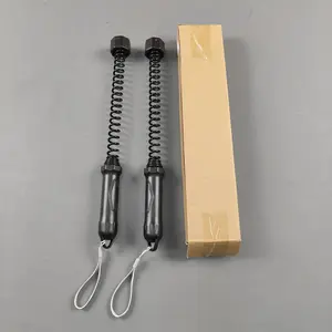 Mini Battle Rope Spring Wands, High-Frequency Continuous Movement Design, Luggage-Friendly Gear for Indoor & Outdoor Use Portable Ropeless Battle Ropes, Thickened Weighted Spring & Anti-Slip Rubber Handles, Compact Travel Gear for Full-Body Daily Activity