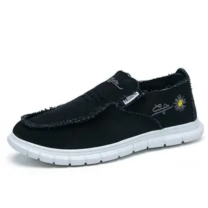 Comfortable Slip-On Canvas Shoes for Women | Lightweight Non-Slip Loafers for Everyday Wear