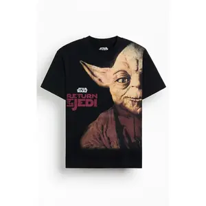 PacSun Men's Star Wars Last Jedi VHS T-Shirt - Multicolor
