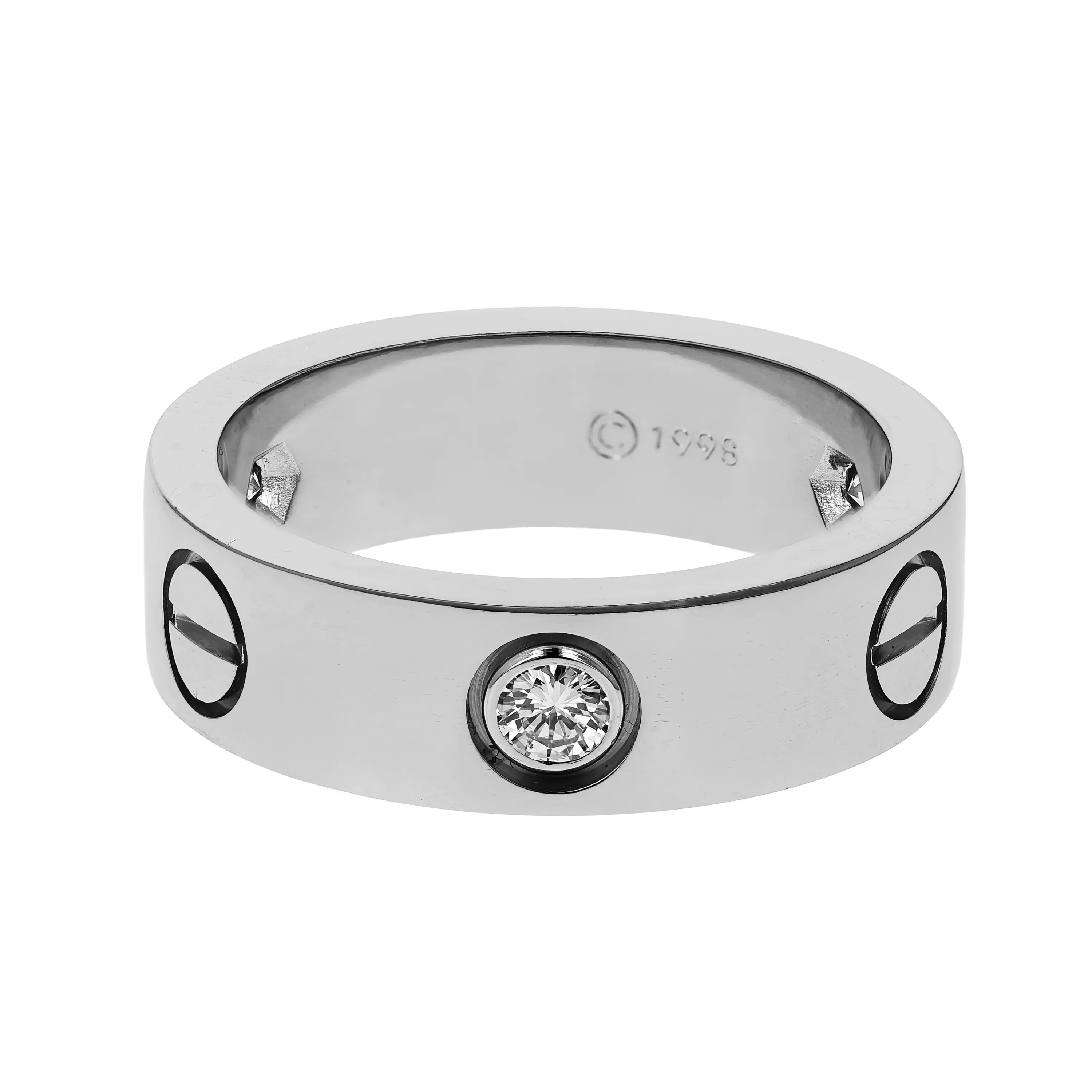Pre-owned Cartier Love Ring Size 51