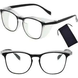 Safety Glasses for Men Women, Anti Fog Safety Goggles Comfortable Blue Light Blocking UV Protective Adult Nurse