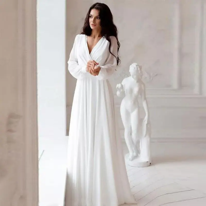 long formal two piece dresses Two Piece Lace Round Neck Floral Print Prom Dresses, SP649 main image 0