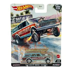 Hot Wheels Premium ‘64 Chevy Nova Gasser Car Culture 1:64 Diecast Mother’s Little Helper