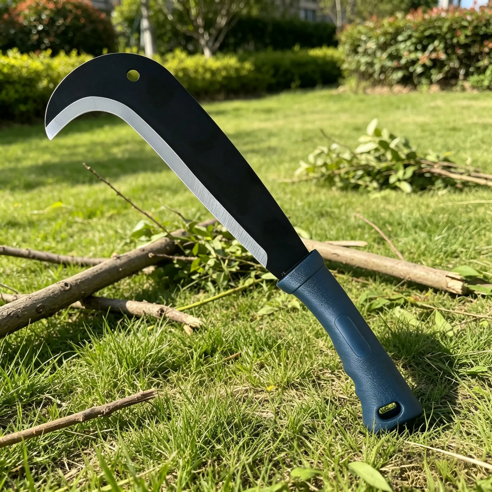 Garden Multi-Cutting Sickle - Sharp Hand Blade Garden Pruners, Shrub Trimming Tool for Precise Weed Control, Small Branch Pruning