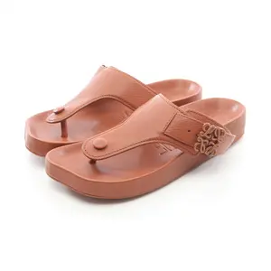 Pre-owned Loewe Other Small Leather Goods Anagram Leather Sandals