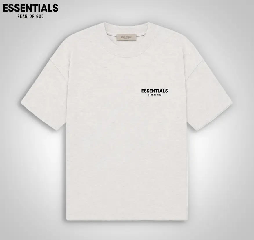 Fear of God Essentials Tee 100% Cotton Oversized Streetwear Graphic T-Shirt Unisex Casual Tops