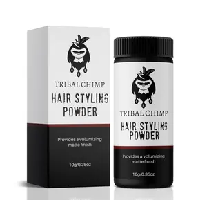 Tribal Chimp Hair Styling Powder for Men & Women – Hair Volumizer & Texture Powder for All Hair Types with Matte Finish – 24H Invisible Hold, Adds Volume & Texture, Non-Sticky and Smells Great – 10g