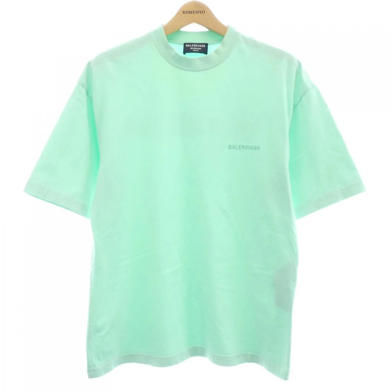 Pre-owned Balenciaga Cotton Small Leather Goods Wardrobe T Shirt