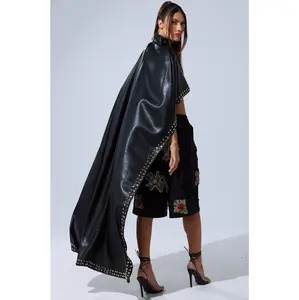 ALL ABOUT THE DROP TURTLENECK HIGH-LOW BLOUSE