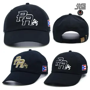 Puerto Rico Coqui Frog NEW Dad Hat Tino PR Flag Side Embroidery Baseball Cap