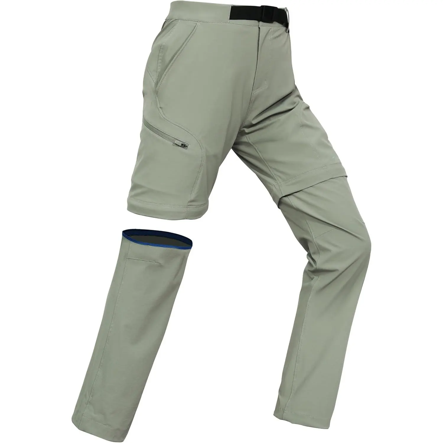 Pioneer Camp Women's Hiking Pants Convertible Quick Dry Stretch Zip-Off Pants Outdoor Cargo Safari Fishing