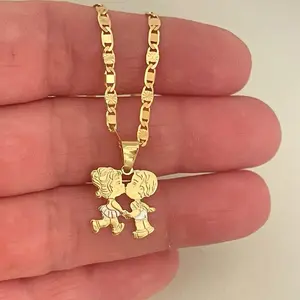 18k Gold Plated Necklace - Durable Long Lasting Water Resistant Hypoallergenic Nickel Free Jewelry for Sensitive Skin 18-24" Chain