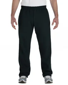 Gildan Men’s Sweatpants – Heavy Blend 50/50 Cotton Polyester, Casual Tapered Jogger, Elastic Waist Open-Bottom Pants