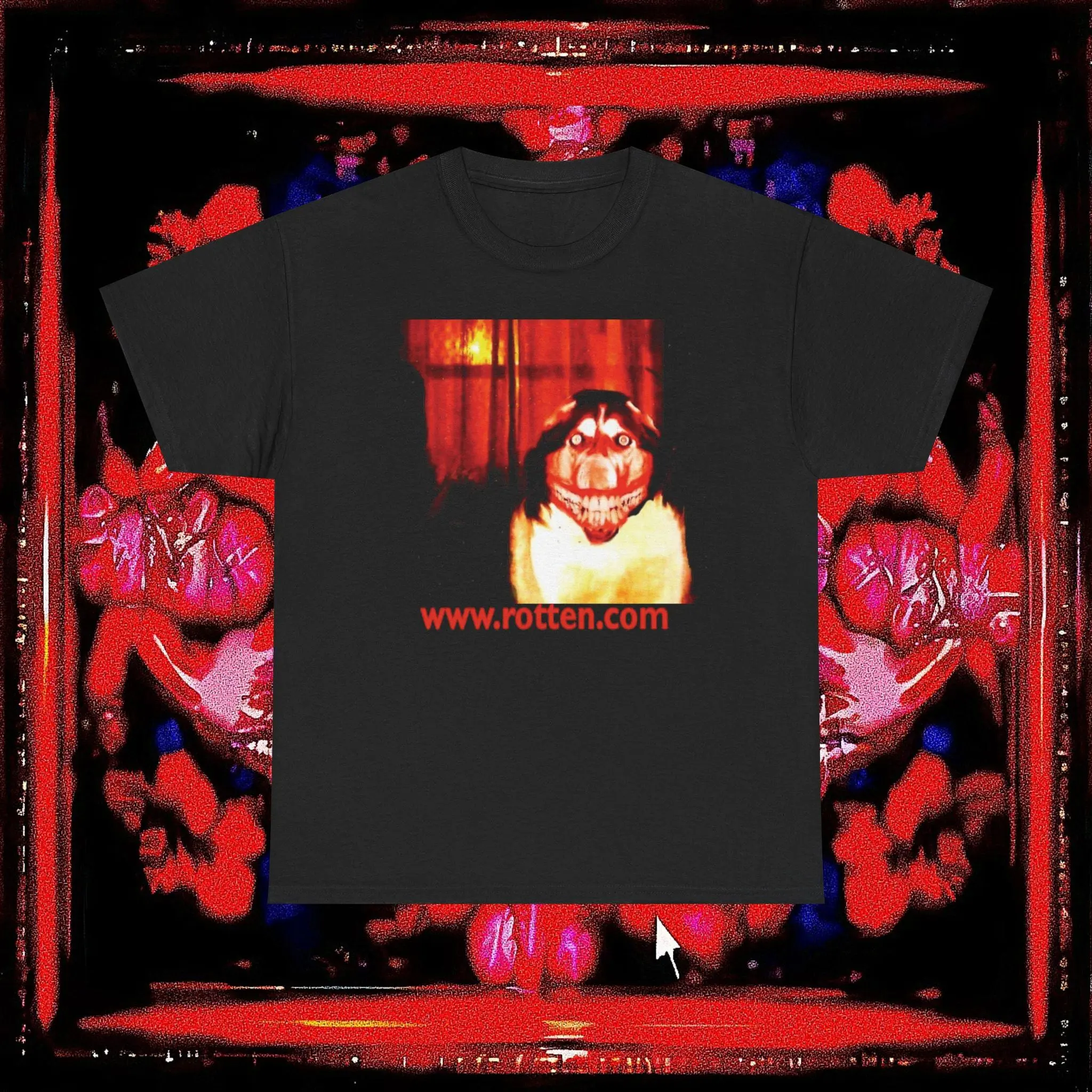 Smile Dog RottenDotCom Creepypasta Shirt