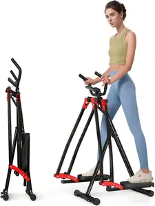 Air Walk Elliptical Glider Machine – Full-Body Cardio Trainer with 360° Side Sway, Ideal for Seniors & Adults, Home Gym Exercise Equipment