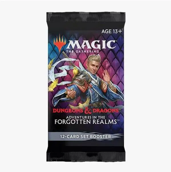 Magic: The Gathering  Dungeons & Dragons: Adventures in the Forgotten  Realms Set Booster (English, Sealed) Trading Card Packs - TikTok Shop