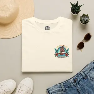 Indigenuity Productions Graphic T-Shirt — Retro Wave Pocket Tee