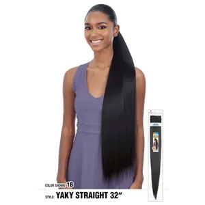 Wrap-Around Ponytail - Organique Pony Pro - Yaky Straight 32"