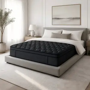 Flash Sale 10'12'14 inch Gel Memory Foam Mattress Twin Full Queen King Size Mattress Individual Pocket Independent Springs Hybrid Medium Firm Mattress in a Box Breathable & CertiPUR-US high quality mattress DealsforYouDays SummerWins thememorialdays