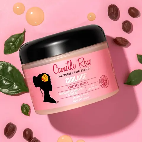 Camille Rose Curlaide Moisture Butter, 8 oz, Moisturizing, Smoothing & Texture Defining