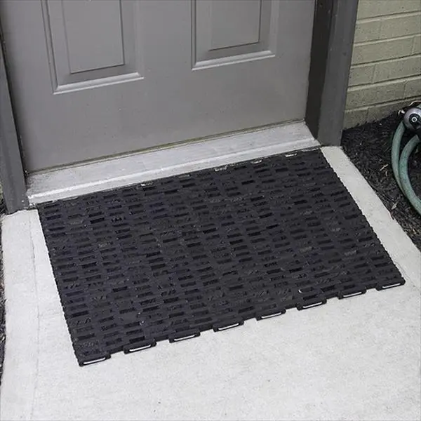 Durable Corporation 108S1725 Durite 108 Industrial Slip Resistance Area Rugs, 17 in. W x 25 in. L, Straight Weave