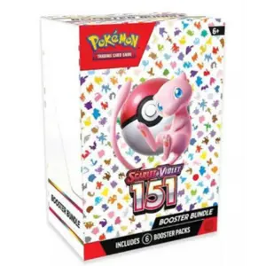 Scarlet Violet 151 Booster Bundle pokemon tcg & Trading Card Box Sealed Trading Card