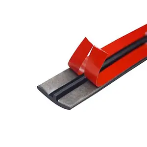 The windshield rubber sealing car weather stripping decorative T-shaped sealing strip is suitable for the rubber sealing strips of the front windshield, molding and tailgate of the car