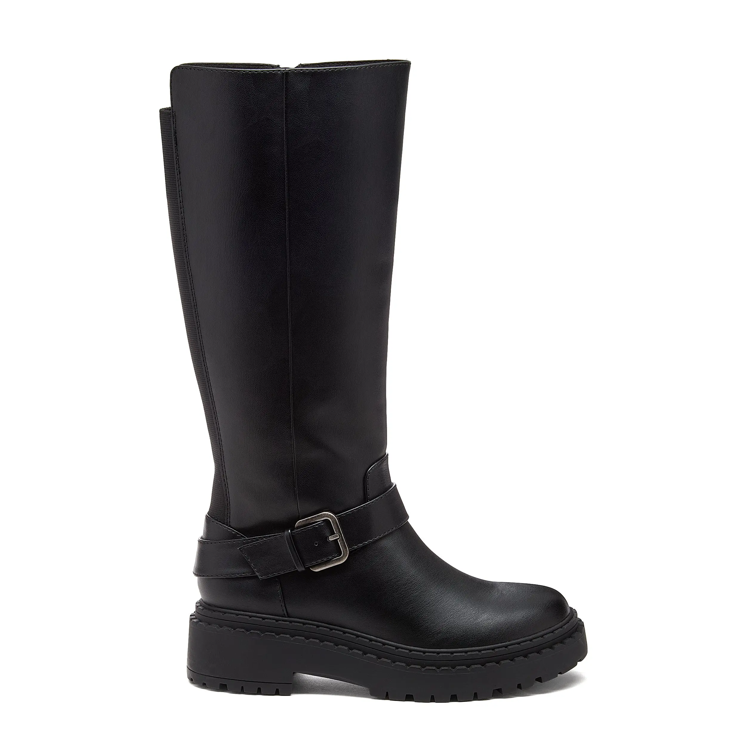 Parker Black Knee High Boots