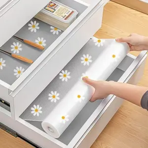 Cabinet Liners, Waterproof Washable Cabinet Liner, Non-Slip Cabinet Shelf Liner-BPA Free, for Cabinet Glass Shelf, Refrigerator , Drawer, Freezer Safe Kitchenware Home-MM1