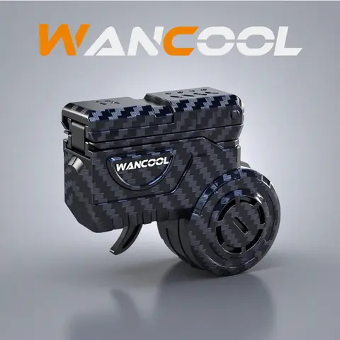 WANCOOL Squishy Fidgets Stress Relief Gadget - Sound-On Fidget, Carbon Fiber Look, All-Season Desk Accessory, TikTok-Popular Stress Relief Toys for Anxiety, Super Squeeze Toy
