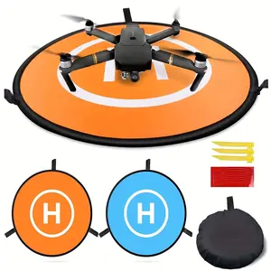 Drones Landing Pads Universal Fast-fold Landing pad Sided Quad Copter Landing Pads for RC Drones Helicopter, PVB Drones, Mavic Mini 3 PRO/Mavic 3/Mini 2/SE/Air 2S Drone Accessories