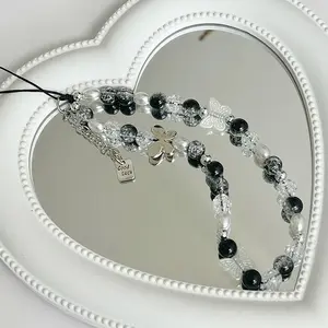 Cute 3D Butterfly Design Phone Chain, Trendy Phone Pendant Lanyard, Adjustable Phone Lanyard, Crossbody Phone Lanyard, Phone Strap for Women & Girls, Universal Phone Accessories, Charms