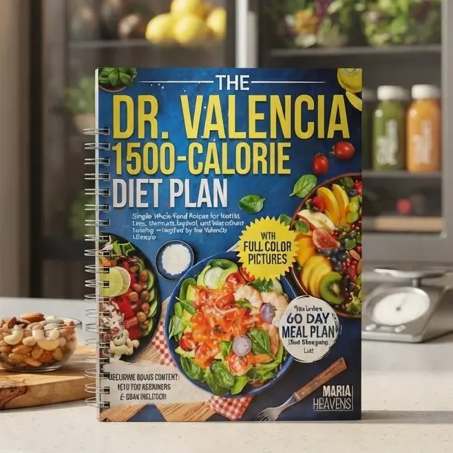 The Dr. Valencia 1,500-Calorie Meal Guide: 60-Day Whole-Food Program & Shopping Lists