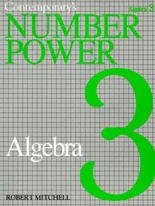 USED-Contemporary's Number Power 3: Algebra the Real World of Adult Math by Robert Mitchell (Paperback)