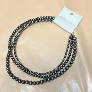 Layered Navajo Pearl Necklace