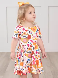 Chicken Swing Dress - Bold Floral