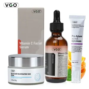 vGO Glass Color Anti Eye Cream RadiantRepairing SkinCare,VGO Vitamin C Facial SerumEssence,30ml/60ml， rejuvenatingFace/EyeCreamMoisturizers Skincare Hydrating MoisturePeptideRadiance Peptide Radiance-B vgo-pro-xylane anti-wrinkle eyecreamwomen