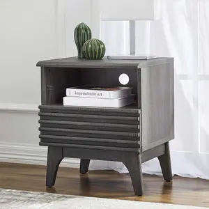 Modway Render Nightstand in Charcoal