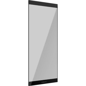 FRAME 4000 Flat Glass Front Panel - Black