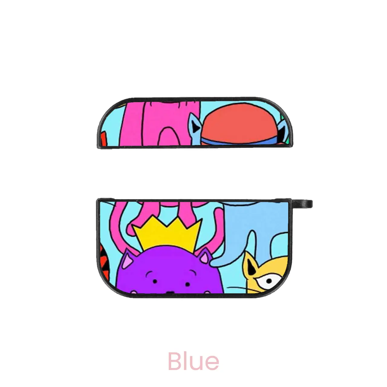 abbyrose Cats in Hats AirPod Case AirPod (1st/2nd gen) Rigid Plastic Blue