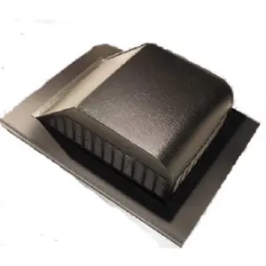 Air Vent RVG55010 Slant Galvanized Roof Vent - Black