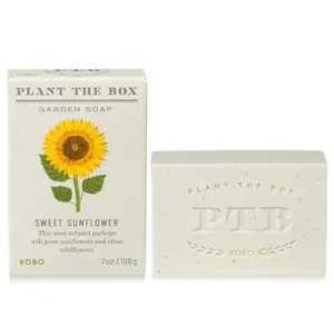 KOBO Sweet Sunflower Plant the Box Bar Soap (7 oz) #10089403