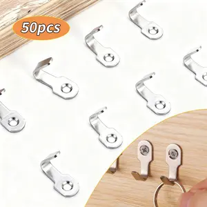 50pcs mini hooks, multifunctional hooks for hanging small items in bathrooms, kitchens, and behind doors