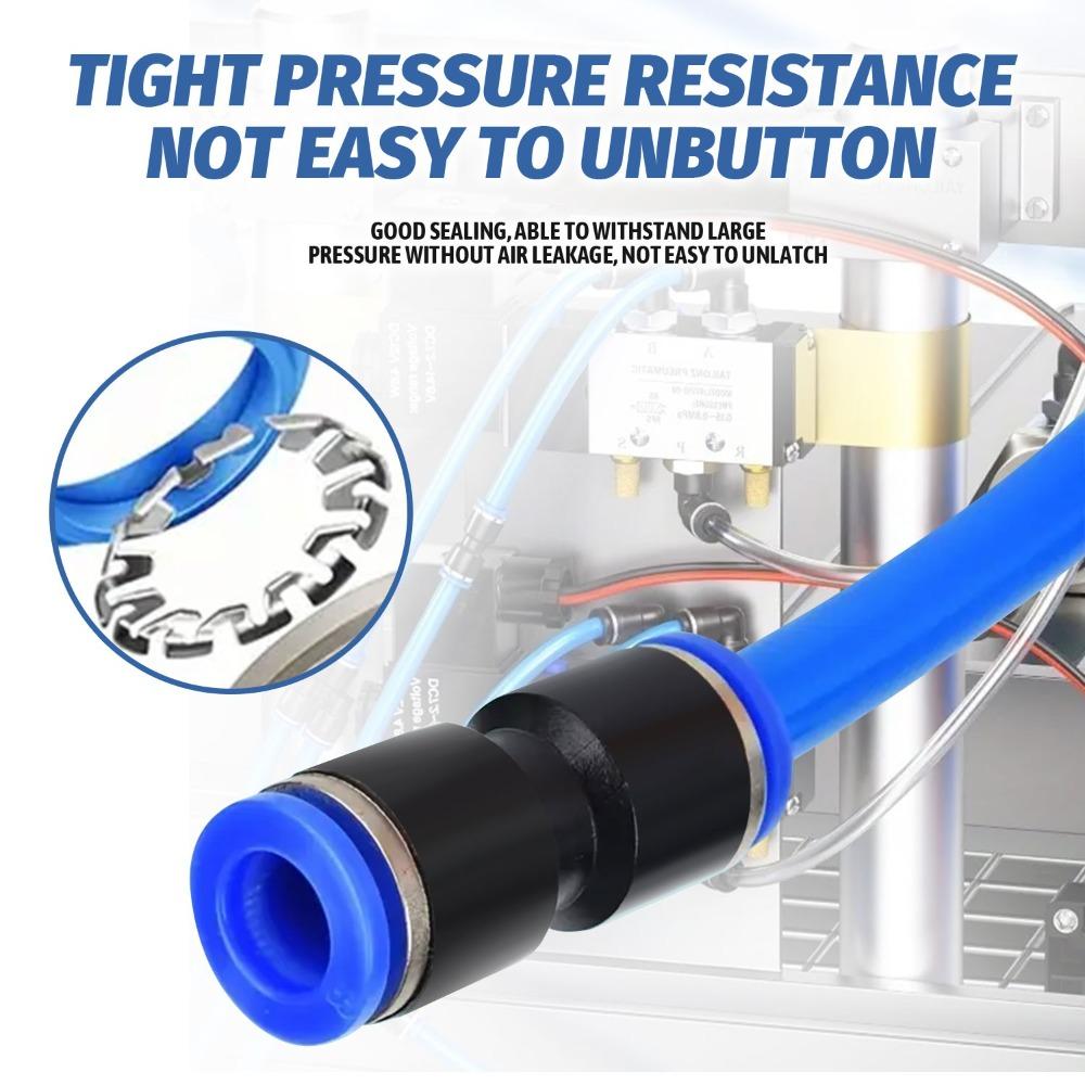 Pack of 80 Quick Connect Air Hose Fittings – Pneumatic Push to Connect Fitting Kit, Air Line Connectors, Push-In Fittings, Universal Quick Release Air Fittings Assortment
